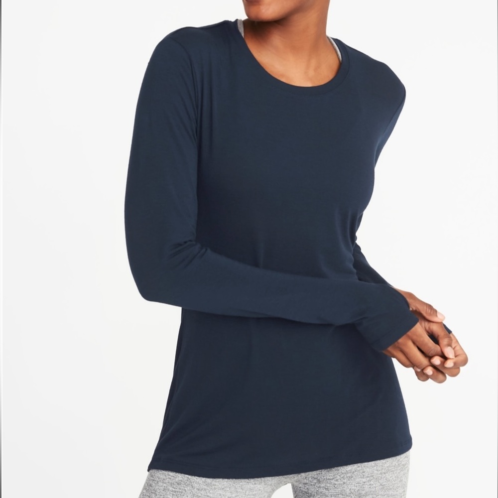 Crew-Neck Performance Tee for Women